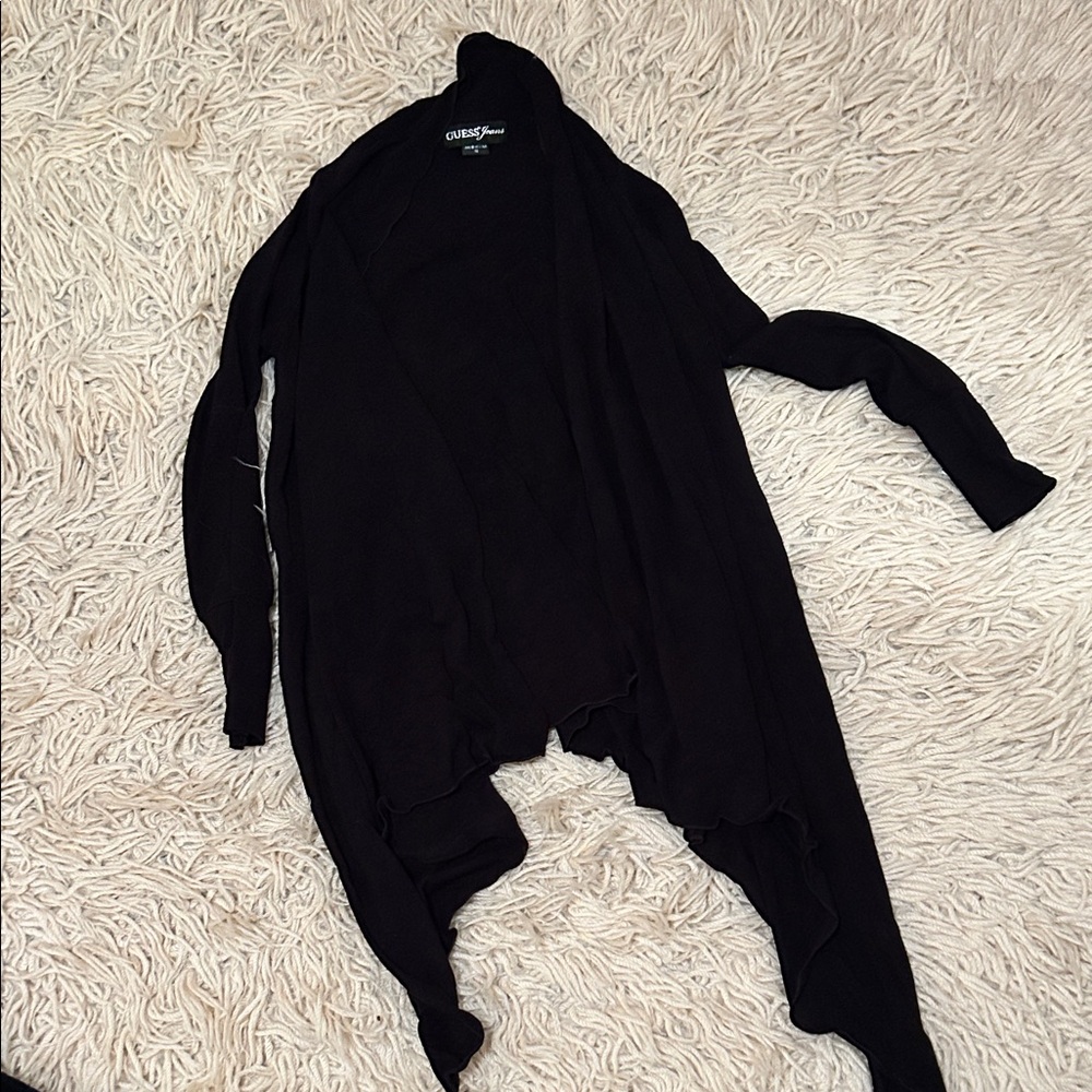 Guess Black Women's waterfall Cardigan